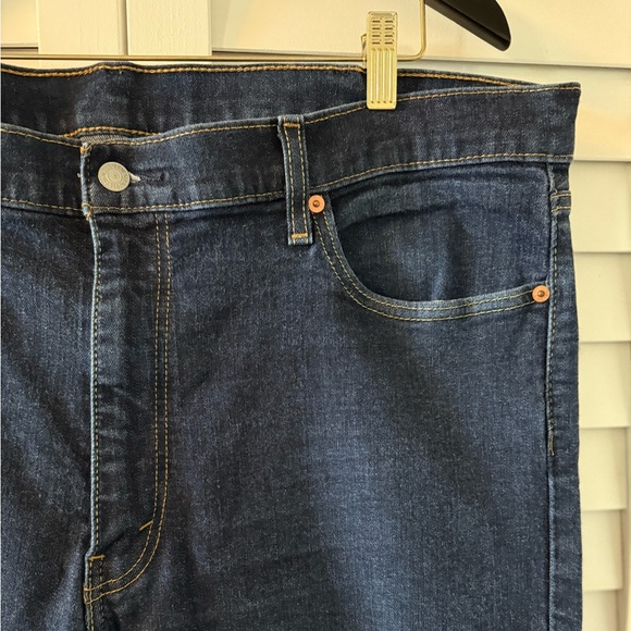 Levi’s 541 Dark Wash ATHLETIC TAPER FIT MEN'S JEANS Size 40 X 30 - Picture 7 of 13